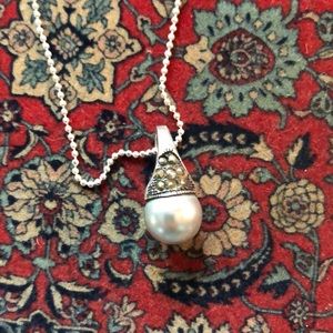 Black Pearl Necklace